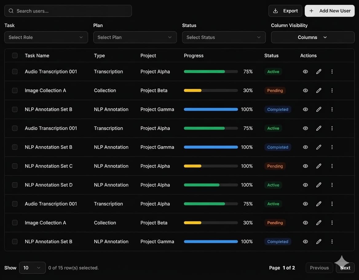 Job opportunities - Dark Mode